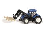 Siku Tractor New Holland met palletlader  1:87, Ophalen of Verzenden, Nieuw