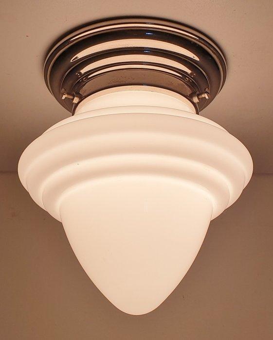 GISO (Gispen) - Plafondlamp - Acorn - Opaline glas, Antiek en Kunst, Kunst | Designobjecten