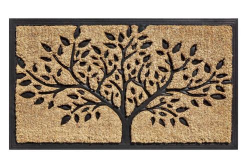 Deurmat Kokos -grote boom - 45x75cm, Tuin en Terras, Deurmatten, Verzenden