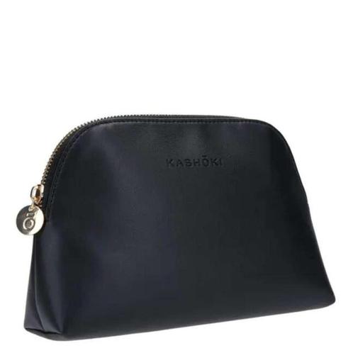 KASHKI Beauty Bag Vegan Leather - Black, Sieraden, Tassen en Uiterlijk, Uiterlijk | Cosmetica en Make-up, Make-up, Nieuw, Ophalen of Verzenden