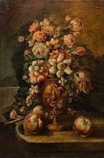 Spanish School (XVIII-XIX) - Classic floral still life