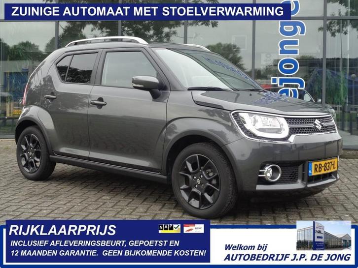 Suzuki Ignis 1.2 Stijl 90pk Automaat Navi Camera Clima Cruis, Auto's, Suzuki, Origineel Nederlands, Onderhoudsboekje, Automaat