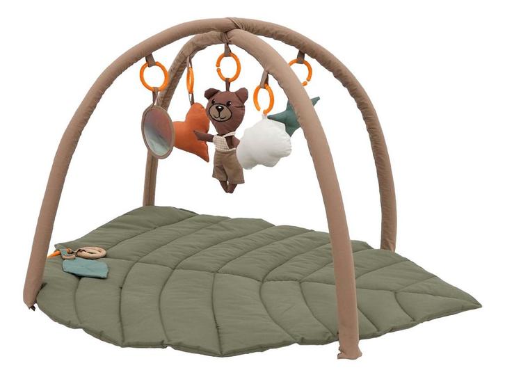 Mordesign Leaf Forest Green Activiteiten Gym / Speelkleed, Kinderen en Baby's, Speelgoed | Babyspeelgoed, Nieuw, Verzenden