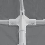 Partytent - 3x3m - Paviljoen - Opvouwbaar - Wit, Verzenden, Zo goed als nieuw