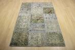 Etnisch beige handgemaakt patchwork - Vloerkleed - 121 cm -, Huis en Inrichting, Stoffering | Tapijten en Kleden, Nieuw