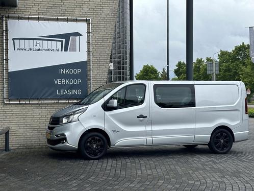 Fiat Talento 2.0 MultiJet L2H1 Business Pro DC*A/C*HAAK*CRUI, Auto's, Fiat, Lease, Zwart, Handgeschakeld, Overige carrosserieën