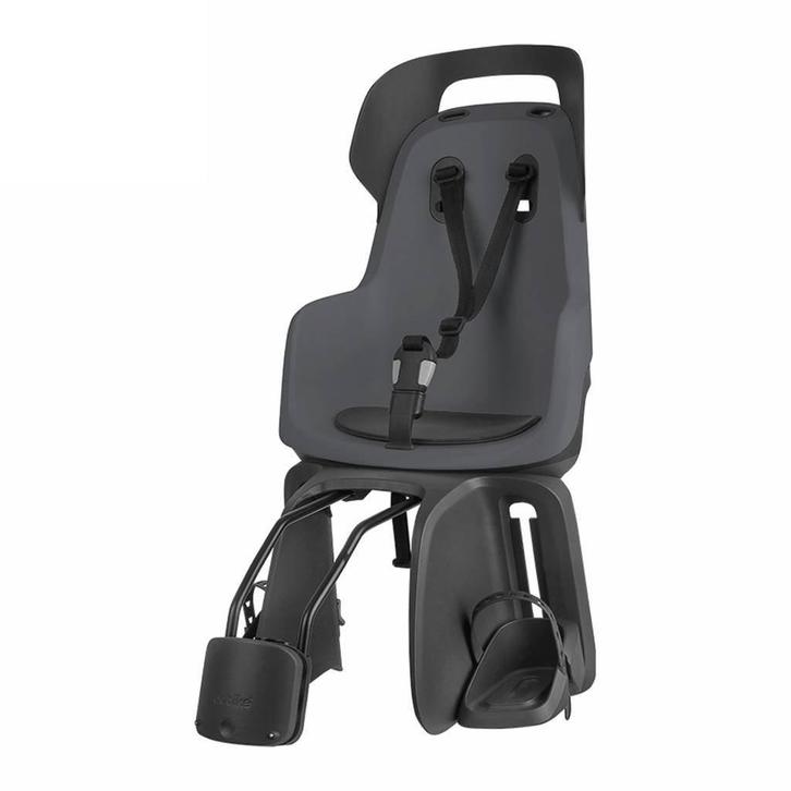 Bobike Maxi Go Macaron Grey frame bev Achterstoeltje  2de Ka, Fietsen en Brommers, Fietsaccessoires | Fietsstoeltjes, Nieuw, Verzenden