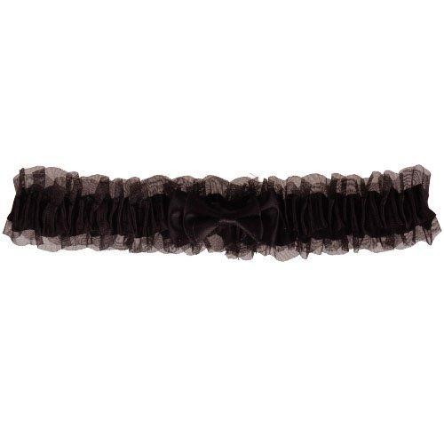 Kousenband zwart met zwarte strik NIEUW, Kleding | Dames, Trouwkleding en Trouwaccessoires, Zwart, Nieuw, Ophalen of Verzenden