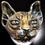 Refined Italian Silver Jewel - The Sphynx - Perfect Details, Nieuw
