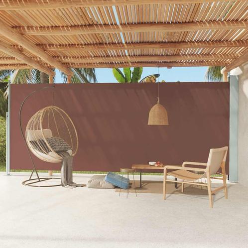 vidaXL Tuinscherm uittrekbaar 220x600 cm bruin, Tuin en Terras, Zonneschermen, Nieuw, Verzenden