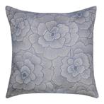 Rosanna Kussen geborduurd blauw 45x45cm, Verzenden, Nieuw