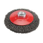 Silverline Staalborstel - Gegolfd Staaldraad - Ø 115 mm -.., Doe-het-zelf en Verbouw, Gereedschap | Slijpmachines, Ophalen of Verzenden