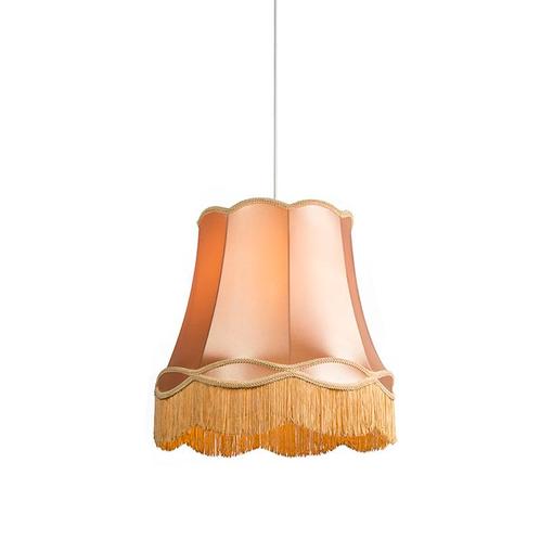 Retro hanglamp goud 45 cm - Granny, Huis en Inrichting, Lampen | Hanglampen, Nieuw, Overige materialen, 75 cm of meer
