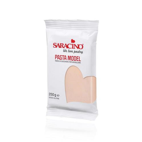 Saracino Modelling Paste Beige 250g, Hobby en Vrije tijd, Taarten en Cupcakes maken, Nieuw, Verzenden
