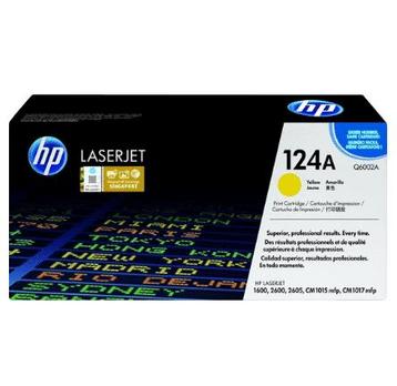 Toner HP Inc. 124A (Y) Gele printer inkt beschikbaar voor biedingen