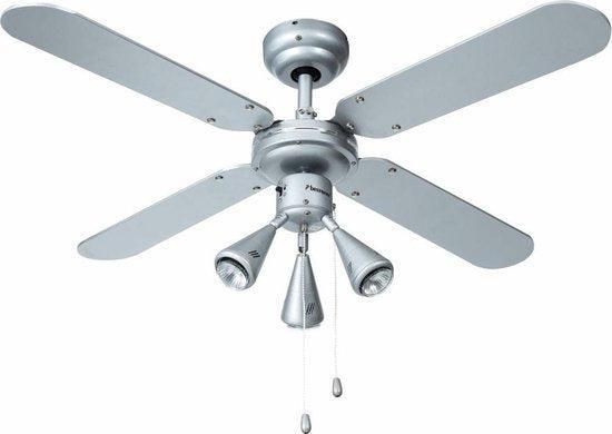 2dekans | Bestron Plafondventilator met verlichting, 3, Fietsen en Brommers, Fietsen | Driewielers, Zo goed als nieuw, Ophalen of Verzenden