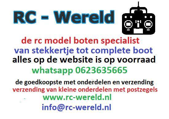 rc boot modelbouw specialist alles uit voorraad geleverd!, Hobby en Vrije tijd, Modelbouw | Boten en Schepen, Nieuw