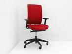 Bureaustoel Profim - rood - 5-poot zwart - 2-D-armleggers, Ophalen of Verzenden, Gebruikt