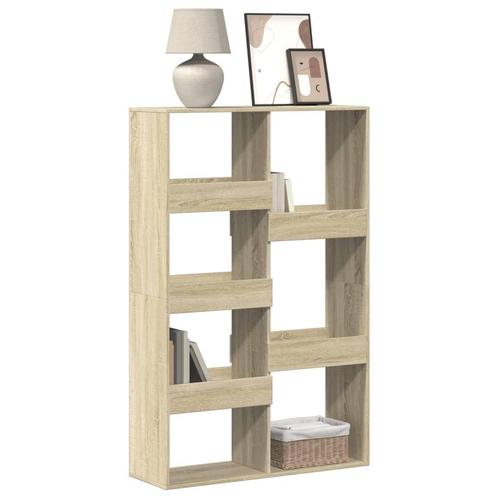 vidaXL Boekenkast 100x33x155,5 cm bewerkt hout sonoma, Huis en Inrichting, Kasten | Boekenkasten, Nieuw, Overige houtsoorten, Verzenden