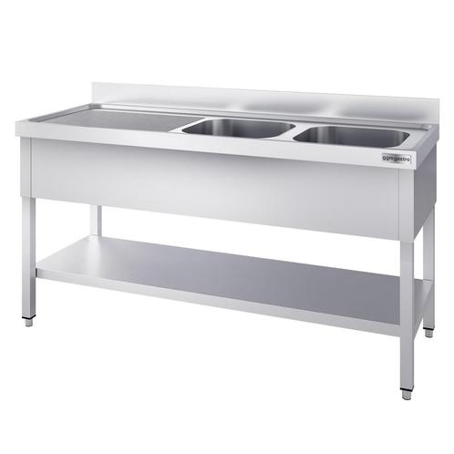 GGM Gastro | Spoeltafel PREMIUM - 1800x700mm - met onderbouw, Zakelijke goederen, Horeca | Overige, Verzenden