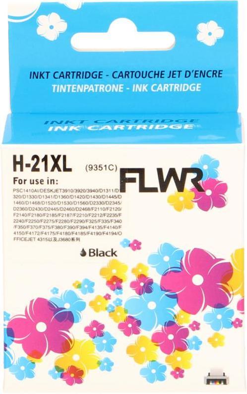 FLWR HP 21XL zwart, Computers en Software, Printerbenodigdheden, Verzenden