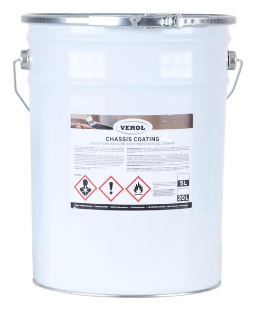 Verol Verol chassis coating 20 l, zwart, Doe-het-zelf en Verbouw, Verf, Beits en Lak, Nieuw, Verzenden