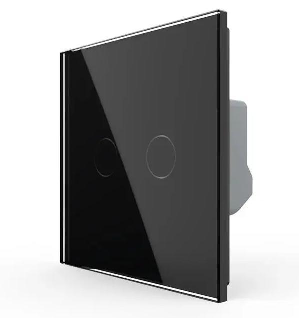 Livolo Lichtknop | Touch Puls Schakelaar | Zwart | Smart |, Doe-het-zelf en Verbouw, Elektra en Kabels, Schakelaar, Nieuw, Ophalen of Verzenden