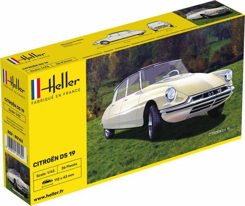 Heller - 1/43 Citroen Ds 19hel80162, Hobby en Vrije tijd, Modelbouw | Overige, 1:50 tot 1:144, Nieuw