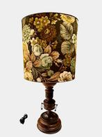 Lamp - Hout - Boho vintage tafellamp