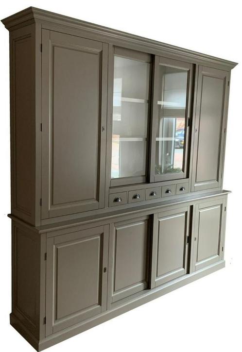 Buffetkast taupe Gieten 240cm, Huis en Inrichting, Kasten | Buffetkasten, Ophalen of Verzenden