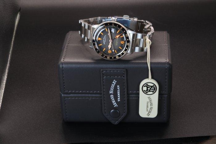 Armand Nicolet - VS1 GMT - Zonder Minimumprijs - A506ANAA, Sieraden, Tassen en Uiterlijk, Horloges | Heren