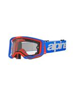 Alpinestars Goggle Vision 8 WORDMARK DUAL PANE BLUE ORANGE C, Verzenden, Nieuw met kaartje