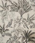 300x280 cm! Stof in Boho-stijl zwart-wit - 300x280 cm -