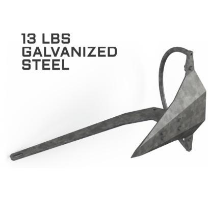 Mantus anker M1- 6 kg - gegalvaniseerd, Watersport en Boten, Accessoires en Onderhoud, Ophalen of Verzenden