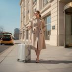 Handbagagekoffer Airway, aluminium, TSA combinatiesloten, 4, Verzenden, Nieuw