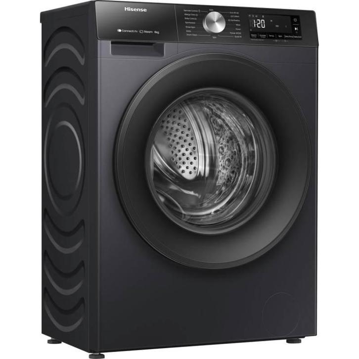 Nieuwe Hisense wasmachine 8KG Label A   WF3S8043BB3, Witgoed en Apparatuur, Wasmachines, Nieuw, Voorlader, Energieklasse A of zuiniger