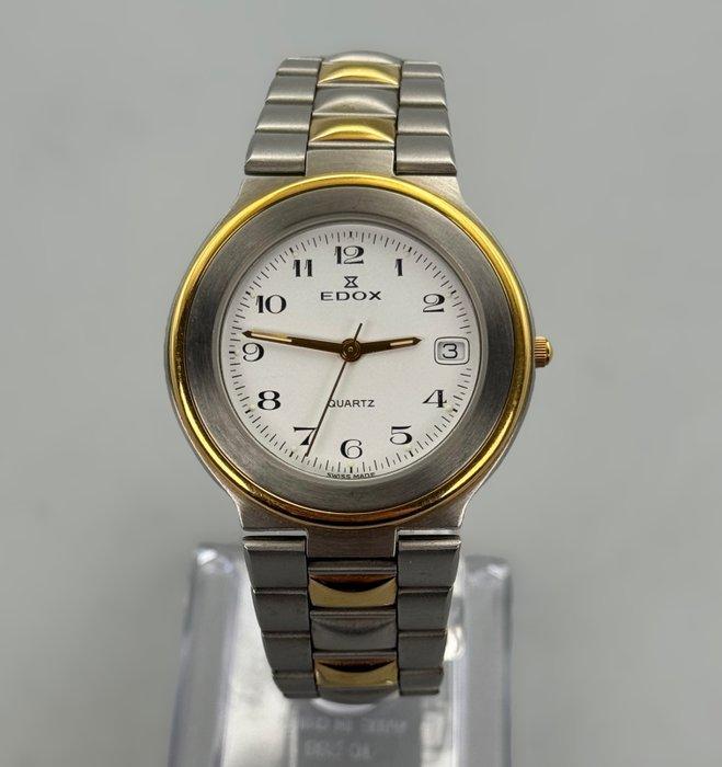 Edox - Swiss Made - Dress Watch - Bicolor - Gold Plated -, Sieraden, Tassen en Uiterlijk, Horloges | Heren