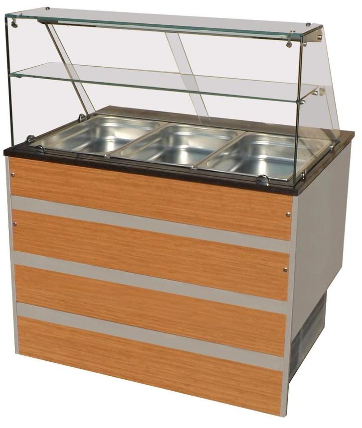 Combisteel Gekoeld Buffet GN 3x 1/1 | Statisch | 1070x800x85, Witgoed en Apparatuur, Koelkasten en IJskasten, Ophalen of Verzenden