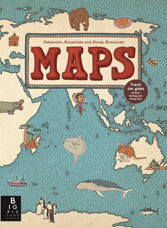 9781848773011 Maps Aleksandra Mizielinska, Boeken, Schoolboeken, Nieuw, Verzenden
