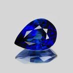 1 pcs Blauw Saffier - 2.23 ct - Gemological Institute of, Nieuw