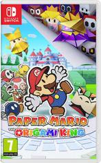 Switch Paper Mario: The Origami King, Spelcomputers en Games, Verzenden, Zo goed als nieuw