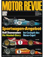 1970 MOTOR REVUE MAGAZINE 79 DUITS, Nieuw, Author