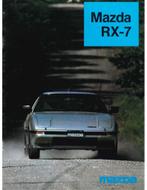 1985 MAZDA RX-7 BROCHURE NEDERLANDS, Boeken, Auto's | Folders en Tijdschriften, Nieuw, Mazda, Author