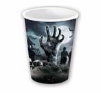 Halloween Bekers Kerkhof 240ml 6st, Hobby en Vrije tijd, Verzenden, Nieuw