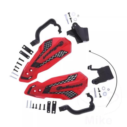 Polisport MX Flow Handkappen Rood / Zwart Honda CRF 250R/450, Motoren, Onderdelen | Overige, Nieuw, Verzenden