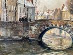 Louis Willem van Soest (1867-1948) - Brücke an einer, Antiek en Kunst