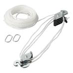 ProPlus Handtakel - 20m Nylon Touw - Max. Belasting 180kg..., Watersport en Boten, Ophalen of Verzenden, Nieuw