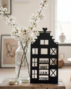 Gepersonaliseerd Houten Grachtenpand met Namen, Huis en Inrichting, Verzenden, Nieuw