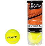 SportX - Tennisballen In Koker (3 stuks) | SportX -, Nieuw, Verzenden