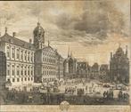 Petrus Schenk, Gezicht van het Stadthuis der Stadt Amsterda, Antiek en Kunst, Ophalen